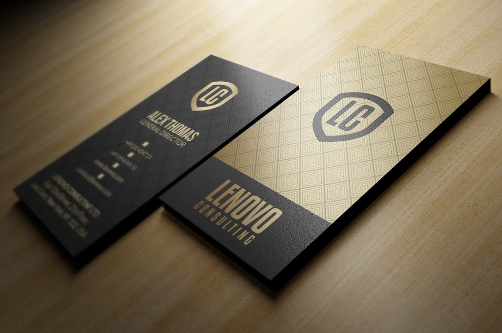 Career With Business Cards